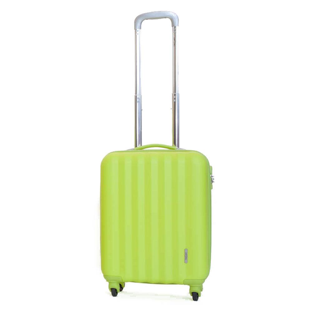 Trolley Valigia Rigido Bagaglio a Mano in ABS 4 TSA Ruote Ravizzoni Icon Verde Mela