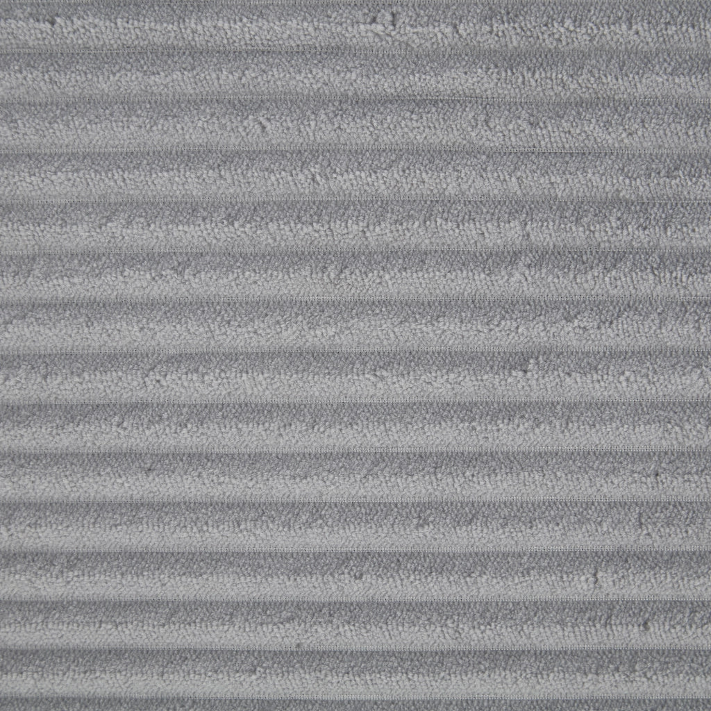 Divano 2 Posti con Seduta Extra Profonda, Braccioli Imbottiti e 2 Cuscini, in Velluto Grigio Chiaro 224 × 81 × 81 cm