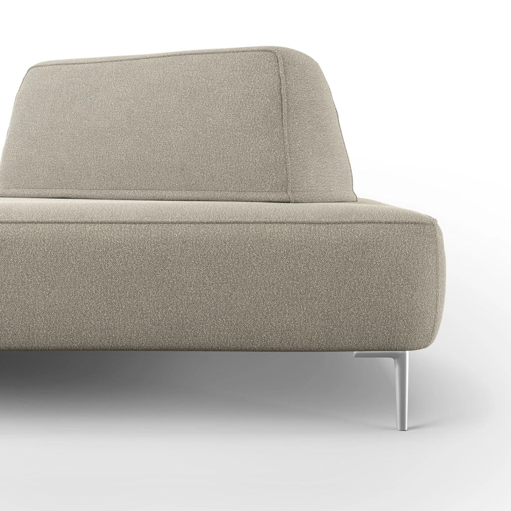 Newton Divano modulare con schienali movibili T07 212 cm beige