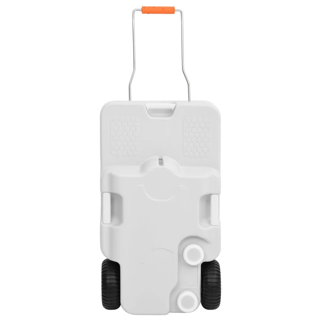 Serbatoio di Acqua con Ruote per Campeggio 30 L Grigio CFW7149216