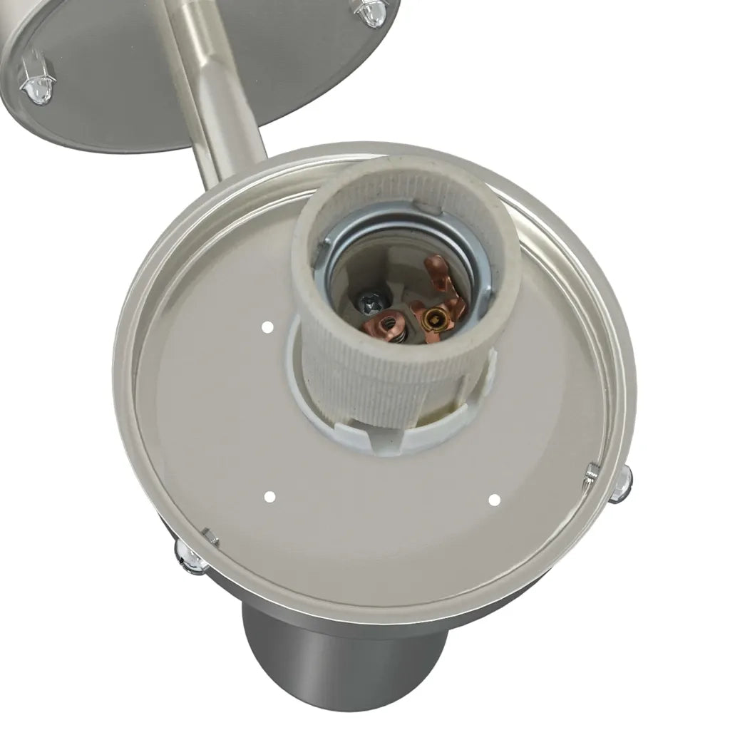 Lampada da Parete Esterna Argento 28 x 25 x 38 cm CFW6258862