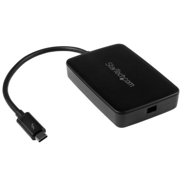Startech.com adattatore da thunderbolt 3 a thunderbolt 2 - da laptop tb3 a display/dispositivi tb2 o tb1 - convertitore tb2 20gbps o tb1 10gbps - certificato tb3 - nero - windows/mac - TBT3TBTADAP