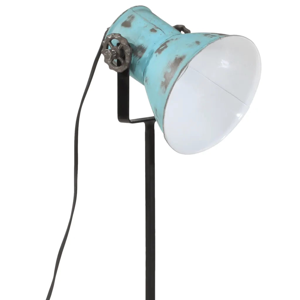 Lampada da Terra 25 W Blu Anticato 35x35x65/95 cm E27 CFW4693451