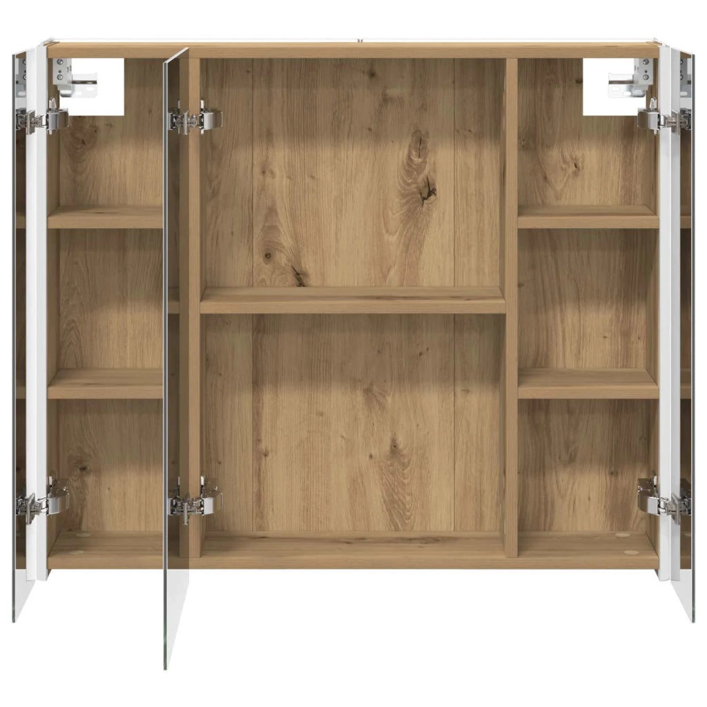 Mobiletto per specchio da bagno Rovere Artigianale