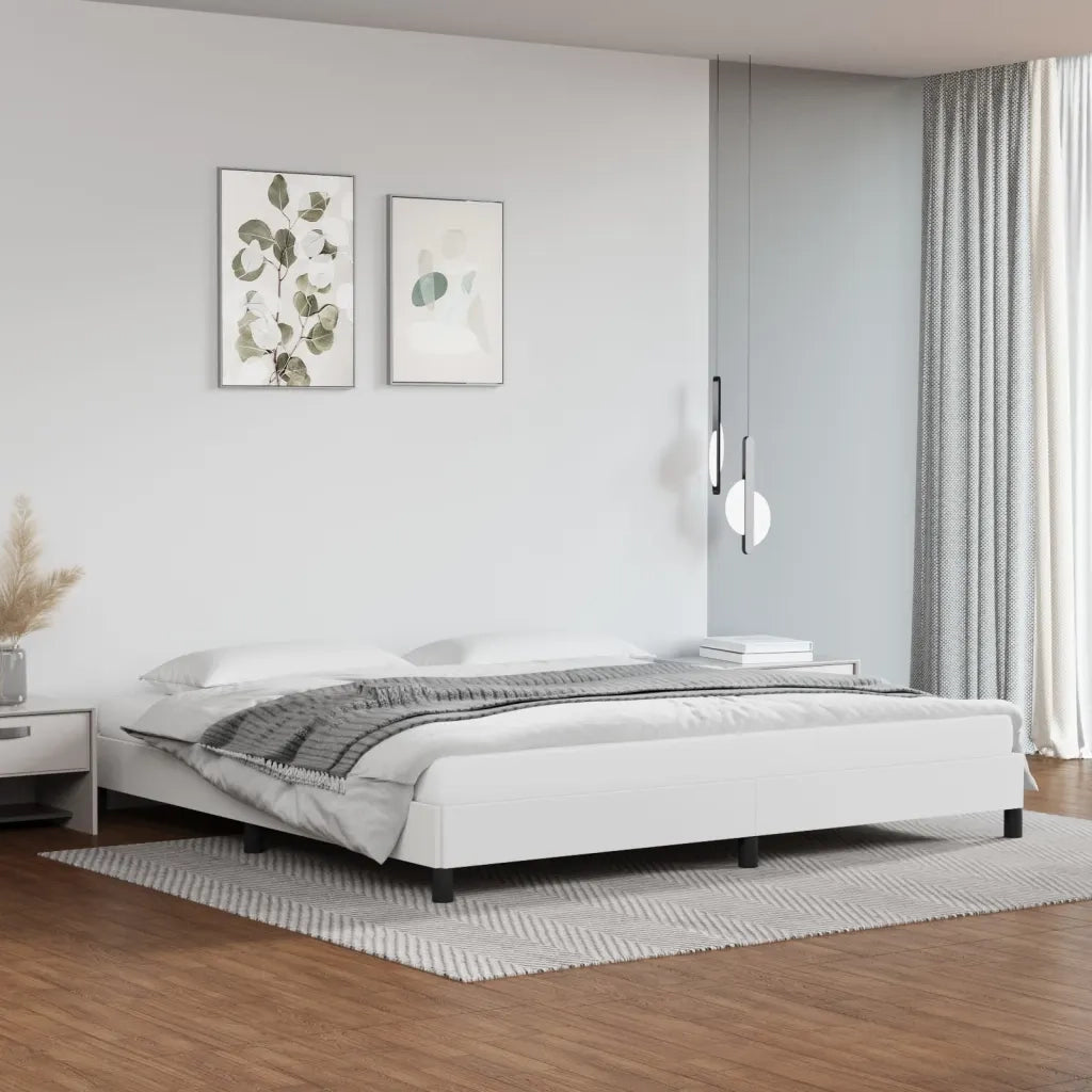 Giroletto Bianco 200x200 cm in Similpelle cod mxl 61277