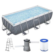 PISCINA STEEL PRO MAX RETTANGOLARE 404X201X100 CM BESTWAY