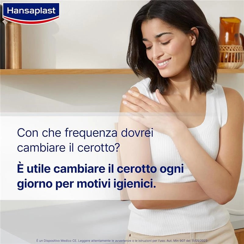 HANSAPLAST CEROTTI UNIVERSAL IMPERMEABILI TRASPIRANTI PER TUTTI I TIPI DI FERITE 1 CONFEZIONE DA 20 PEZZI IN 4 FORMATI