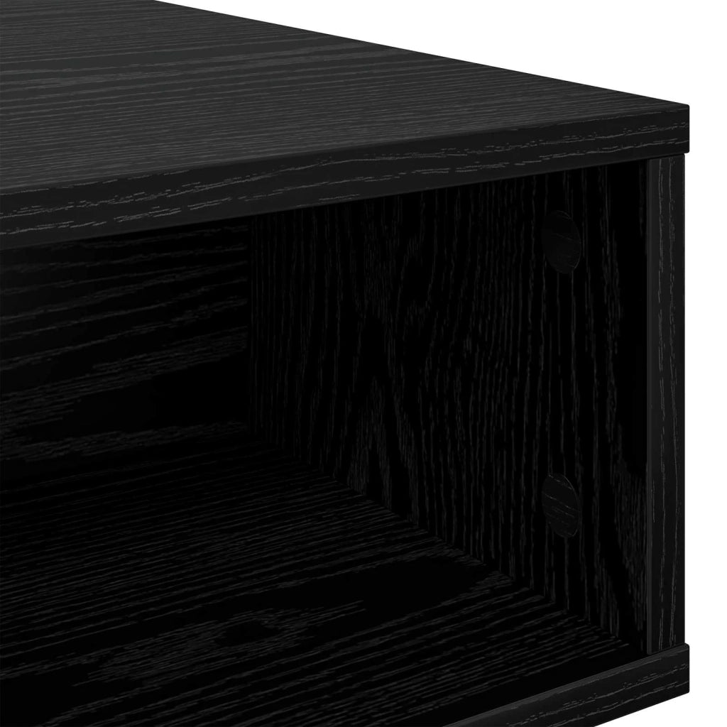 Tavolino da salotto Rovere Nero 105 x 50 x 32,5 cm 8000205