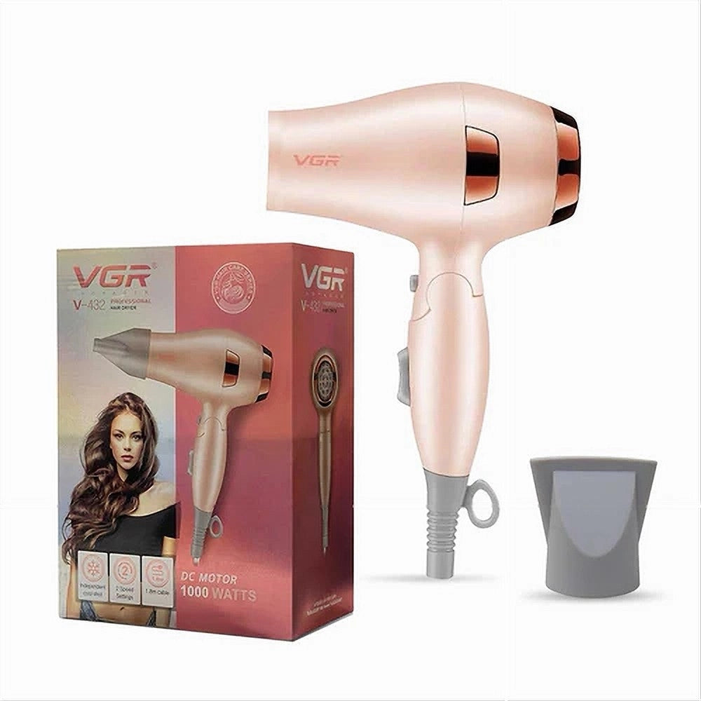Trade Shop - Hair Dryer Professionale Asciugacapelli Vgr V-432 – Parrucchiere Shop Pro - Rosa