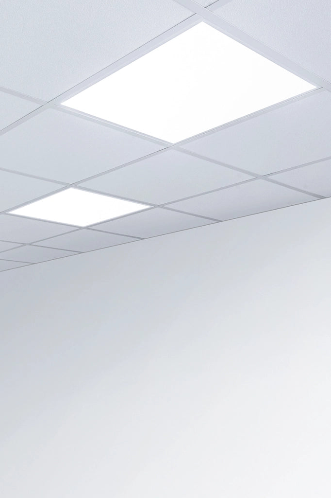 Pannello LED DRACMA 40W 4000K Bianco Microprismato UGR<19 Dimmerabile Varialuce - 600x600mm - Rossini Group