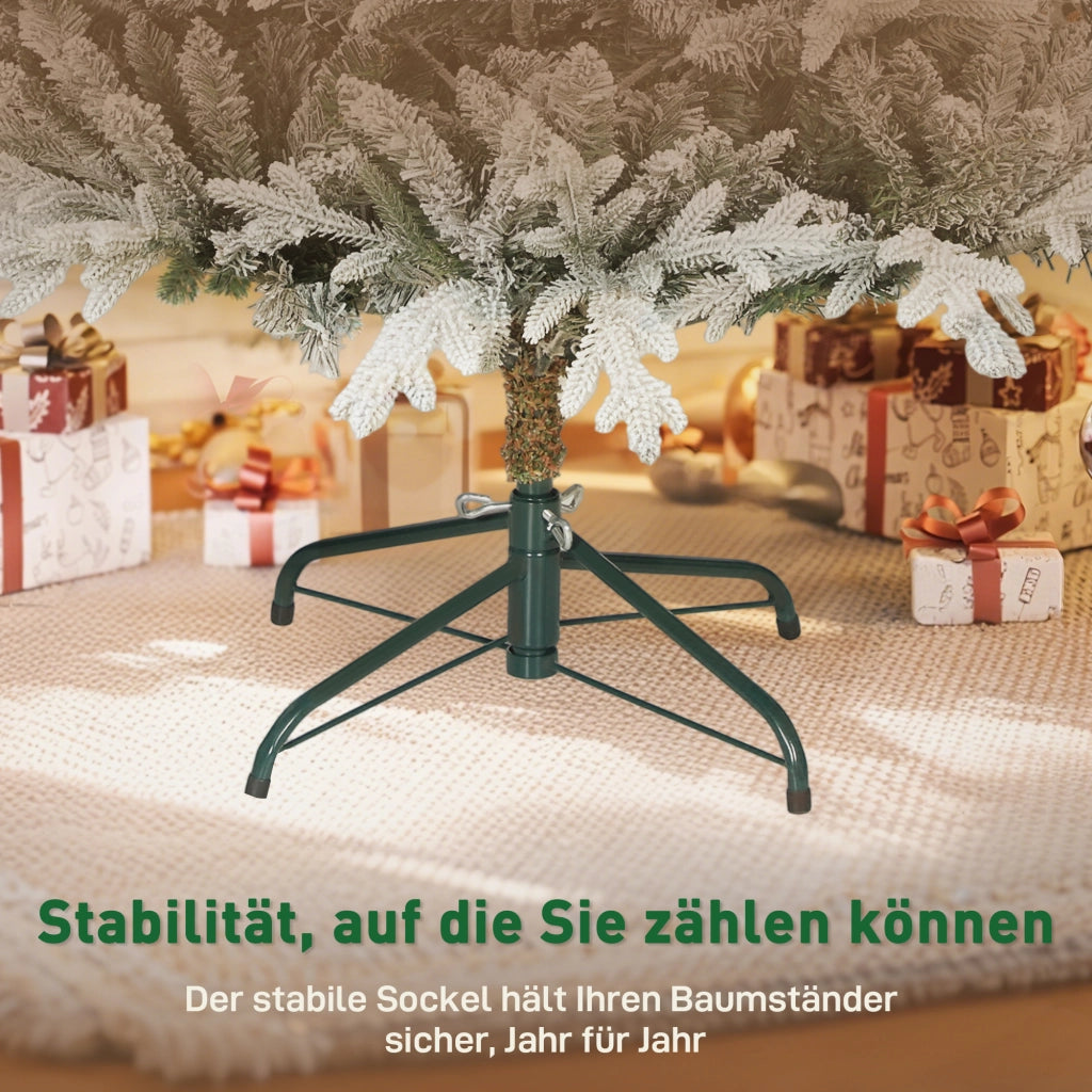 Albero di Natale Artificiale 180 cm con Neve ¨C zephmum ¨C 1976 Punte