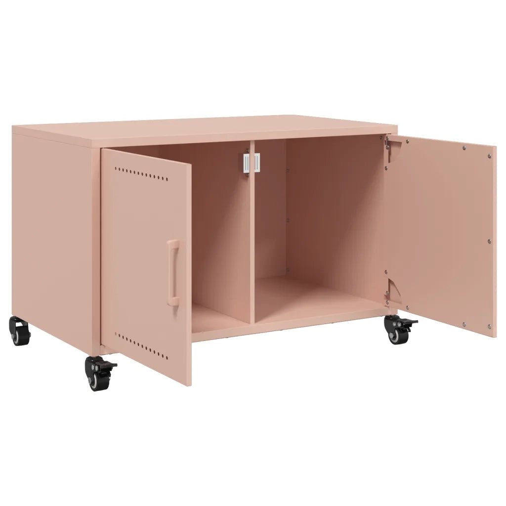Mobile TV Rosa 68x39x43,5 cm in Acciaio