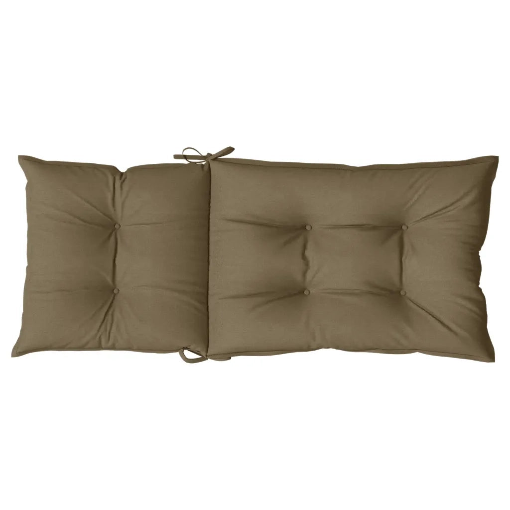 Cuscini Sedia Schiena Alta 6 Tortora M¨¦lange 120x50x7 Tessuto
