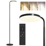 Lampada da terra LED con telecomando ¨C zephmum ¨C nero 41x25x177cm