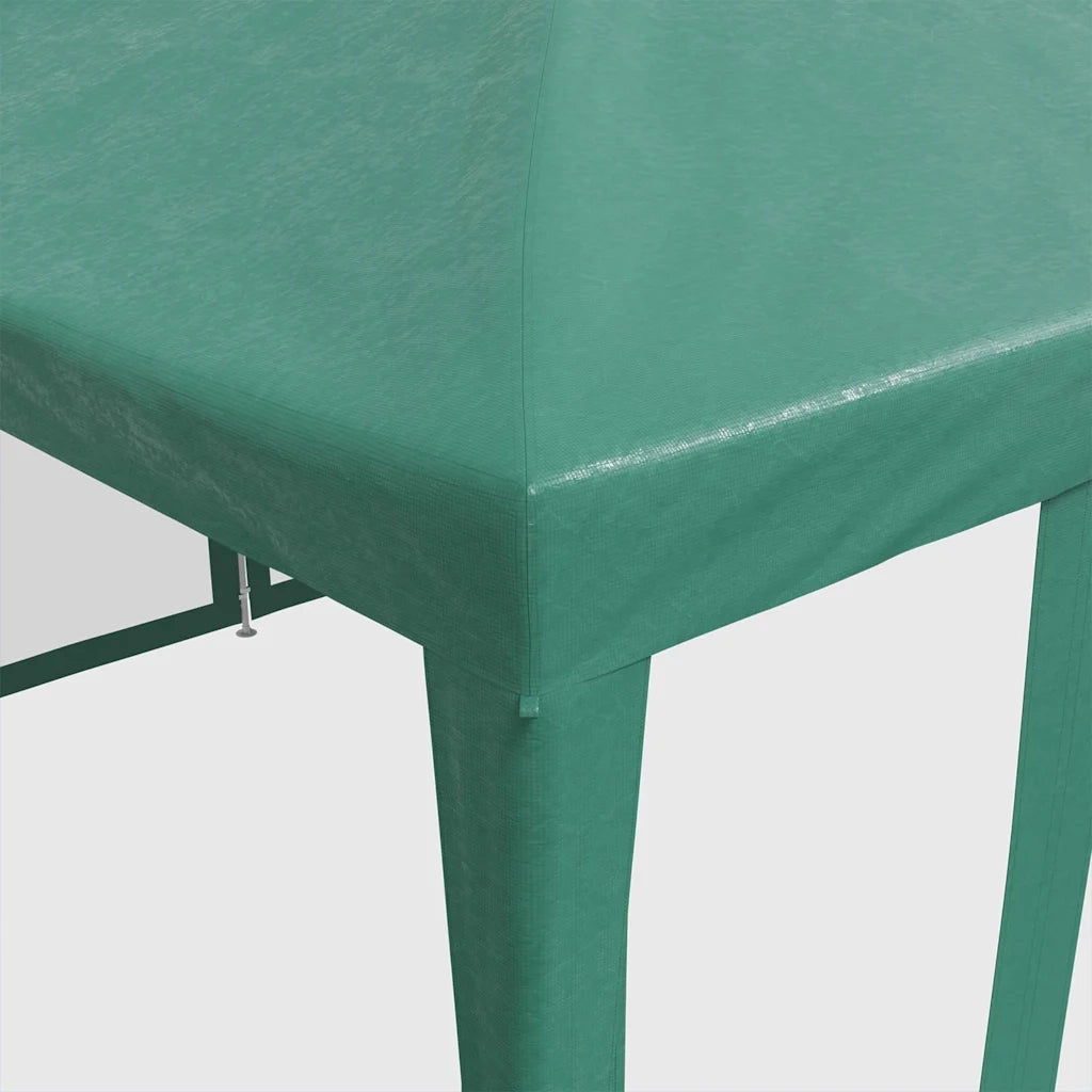 Tenda per Feste con 10 Pareti Laterali in Rete Verde 6x4 m HDPE 4010068