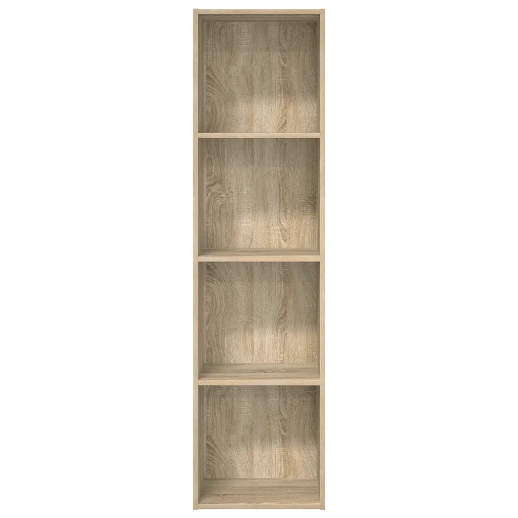 Libreria Rovere Sonoma 40x30x152 cm in Legno Multistrato 857878