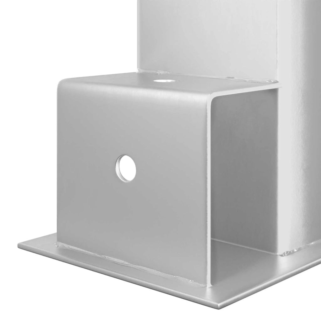 Aiuto per Impilare Legna 12 pcs Argento 34 x 10 x 15 cm Acciaio 42030116