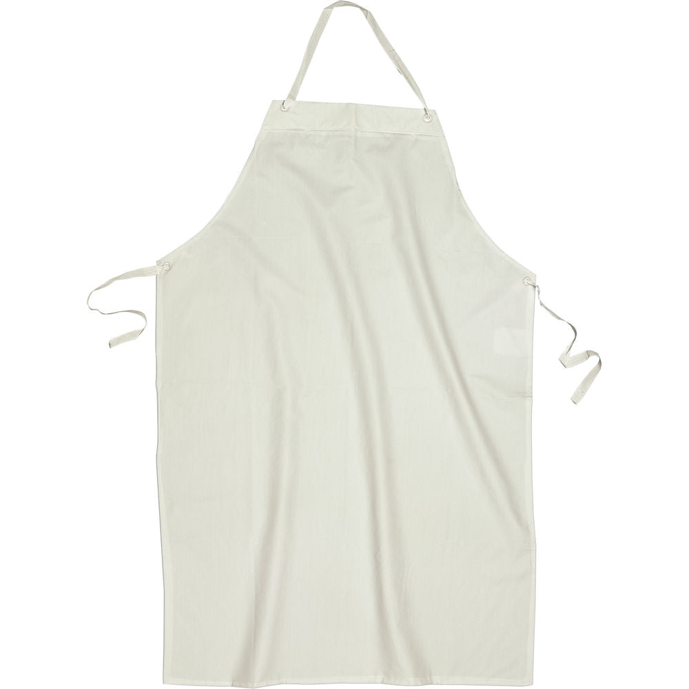 Grembiule impermeabile pvc bianco 75x100
