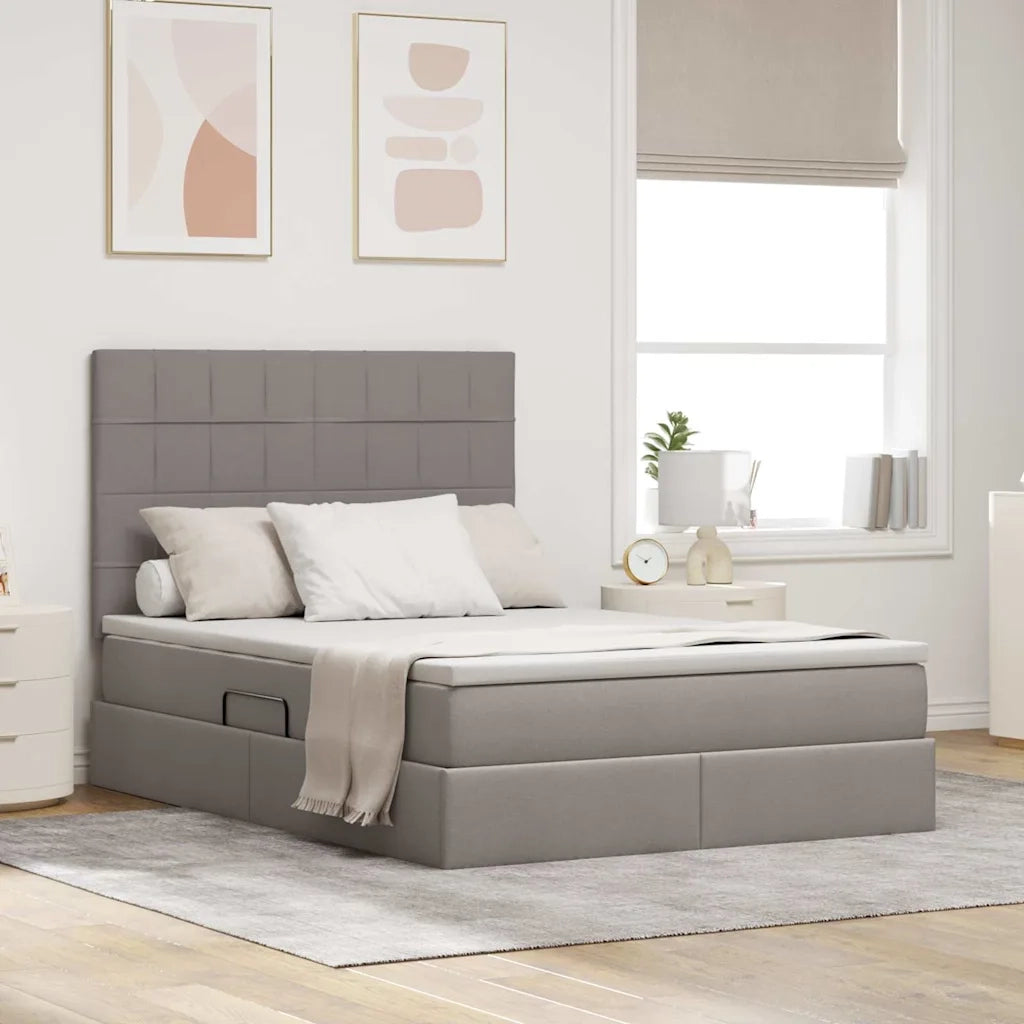 Letto con contenitore e materasso Talpa 140 x 200 cm Poliestere
