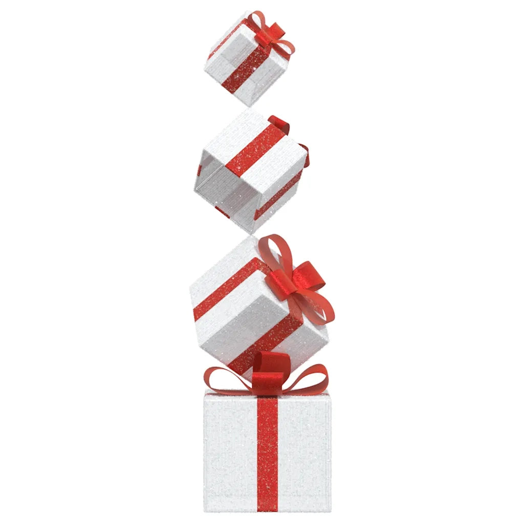 Confezione Regalo Decorazione Natalizia 80 LED Bianco Caldo 4019489