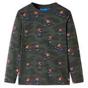 Pigiama per Bambini a Maniche Lunghe Cachi 140 CFW3548047