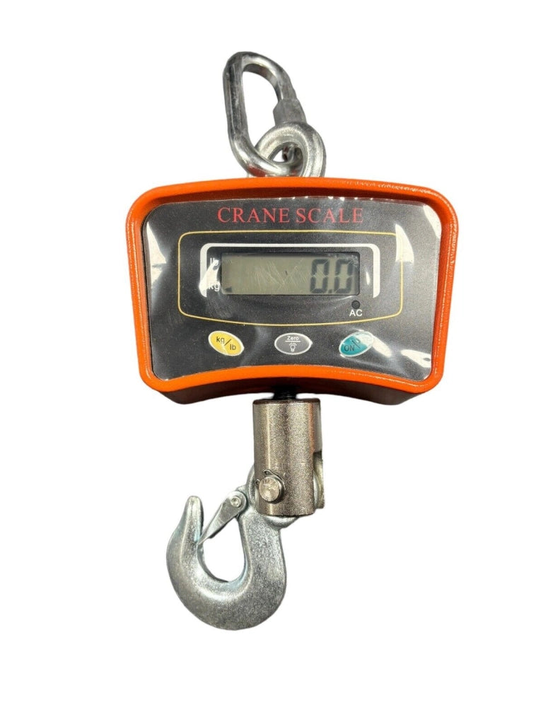 BILANCIA ELETTRONICA DIGITALE 1000 KG STRAPPO APPESA DINAMOMETRO LCD PORTATILE