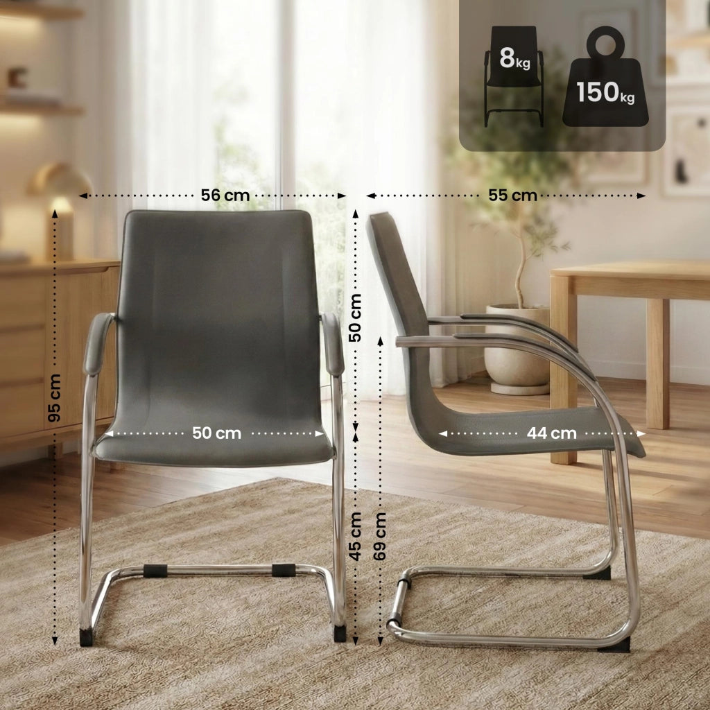 Sedia visitatore Noeleen 5