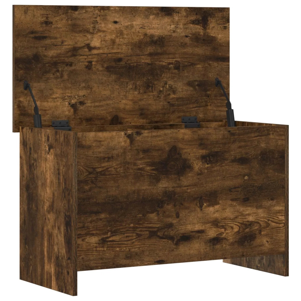 Cassa di stoccaggio Rovere Fumo 80 x 40 x 50 cm 8011263