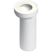 MANICOTTO ECCENTRICO PER W.C. CON TERMINALE LISCIO- Diam.  90 mm- BONOM- pezzi 1