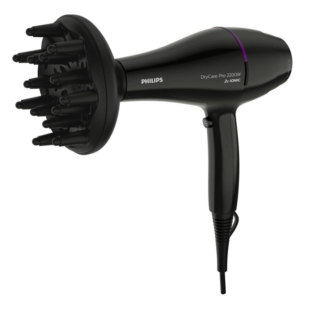 Philips BHD274-00 DryCare Pro Asciugacapelli Professionale Potenza 2200 W Nero