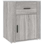 Comodino | Armadio da Notte | Mobiletto da notte Grigio Sonoma 50x36x60 cm in Legno Multistrato