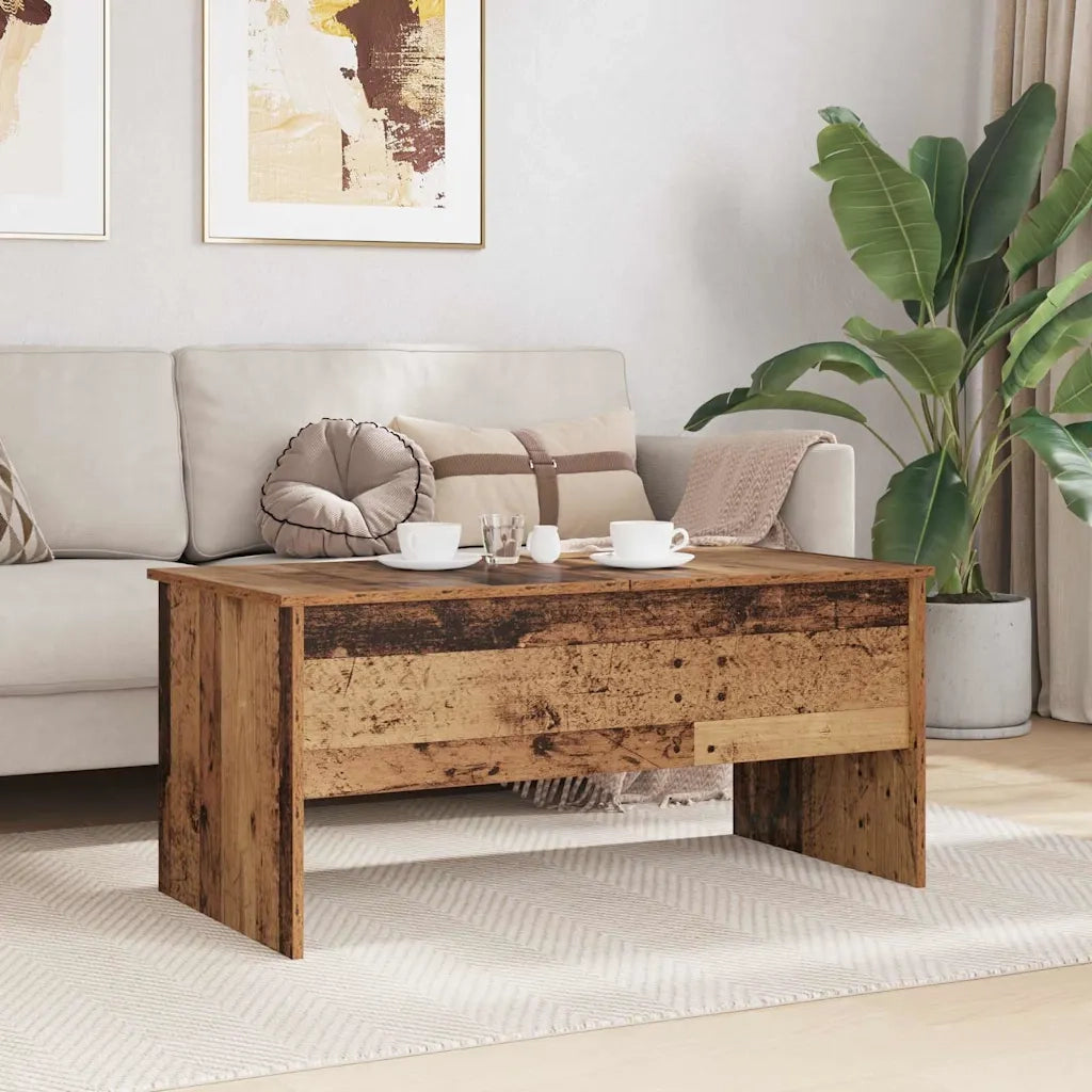 Tavolino da salotto | Tavolino da caff¨¨ | Tavolino da Soggiorno Legno vecchio 102 x 50,5 x 46,5 cm