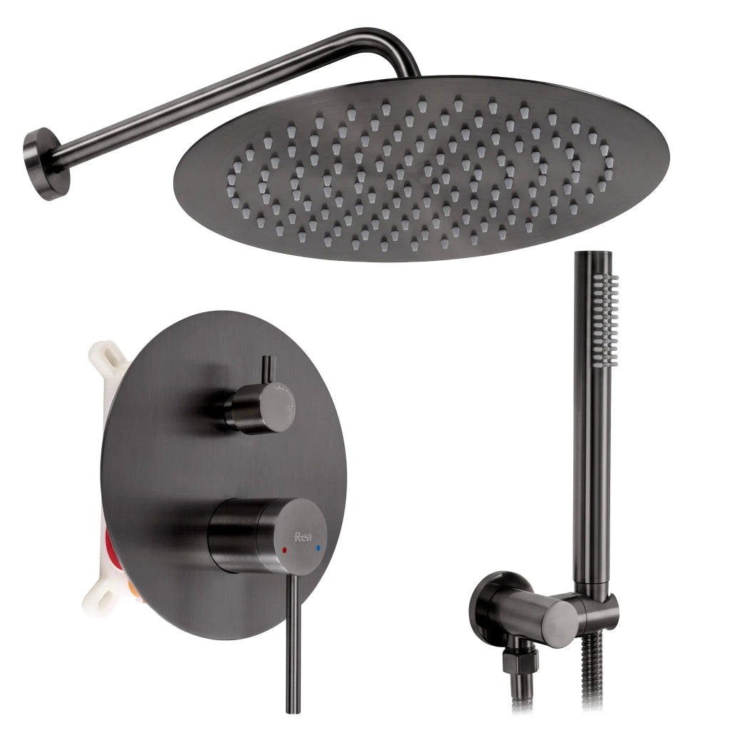 Set Doccia Da Incasso Rea Foss Clif Titan + Box