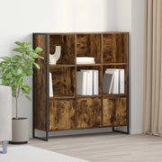 Armadio per Libri 2 pcs Quercia Fumosa 99,5 x 30 x 108 cm 3403024