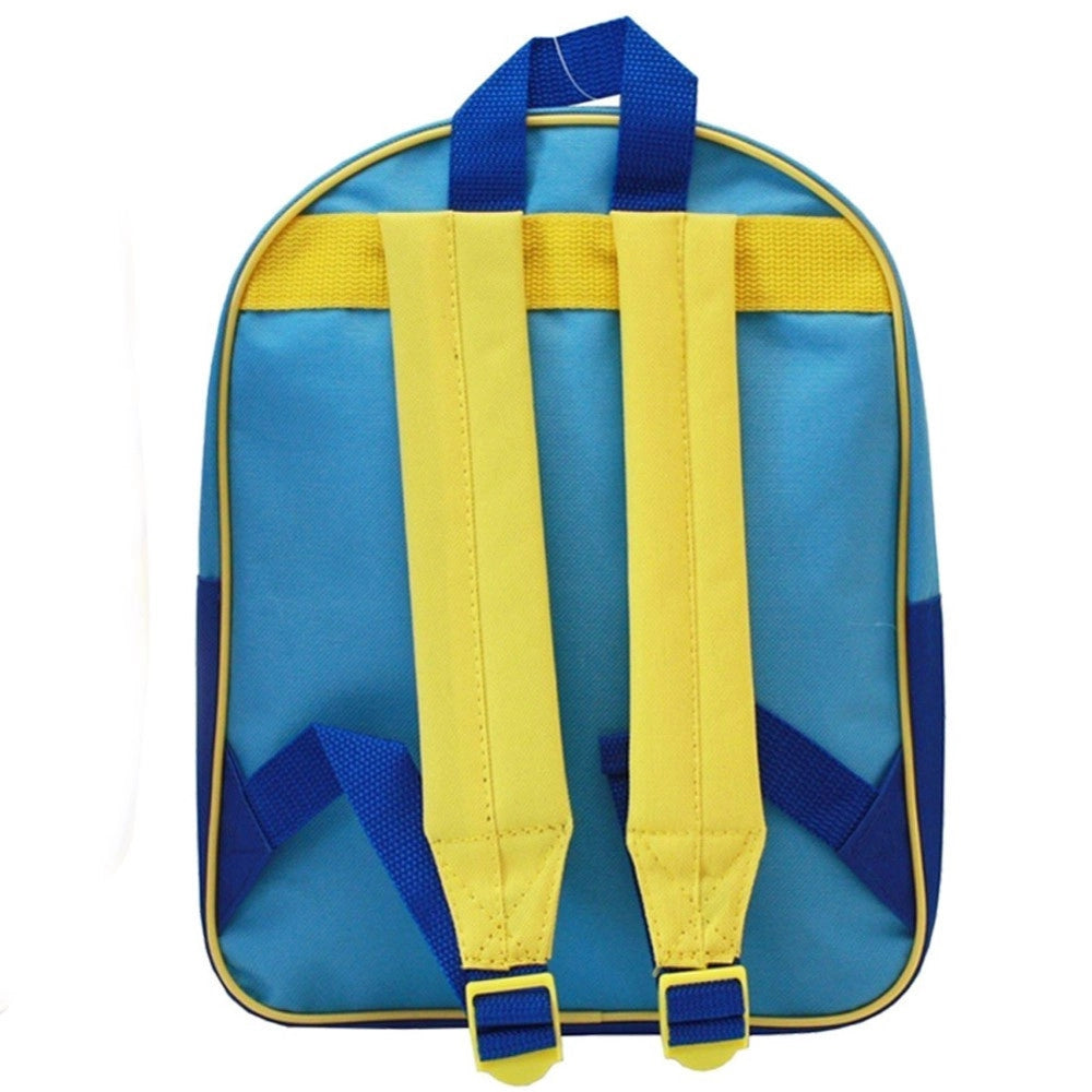 Trade Shop - Zaino Minions Cattivissimo Me Colore Blu Bambini Asilo Tempo Libero Elementari -