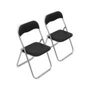 Sedia pieghevole Antenore 47x79,5h cm, colore seduta nero