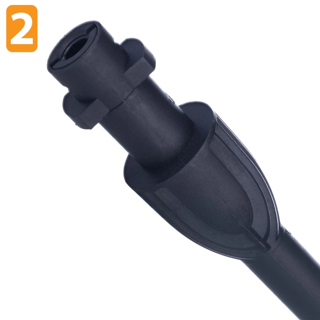 Lancia Vario per Idropulitrice compatibile con Kärcher K2–K7 – Ugello Regolabile | Max 160 Bar, 9 l/min, 60°C