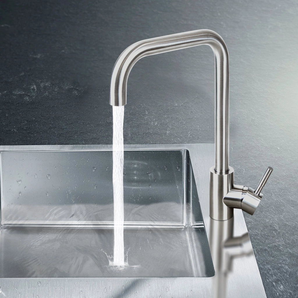 ZMH Miscelatore in acciaio inox con miscelatore girevole a 360°