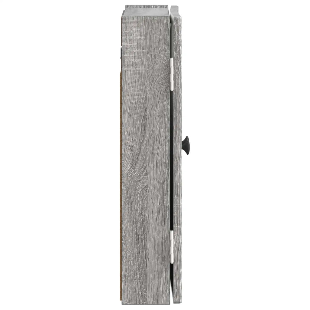 Armadio per Dartboard EDE Sonoma grigio 52,5 x 10,5 x 53,5 cm 896011
