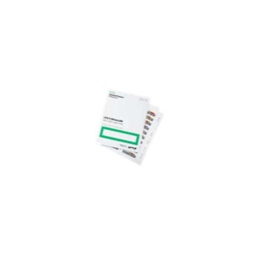 Hpe lto-9 rw bar code label pack - Q2017A