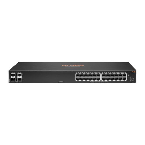Switch r8n88a aruba cx 6000 24 x 10/100/1000 + 4 x 1gb sfp garanzia a vita limitata