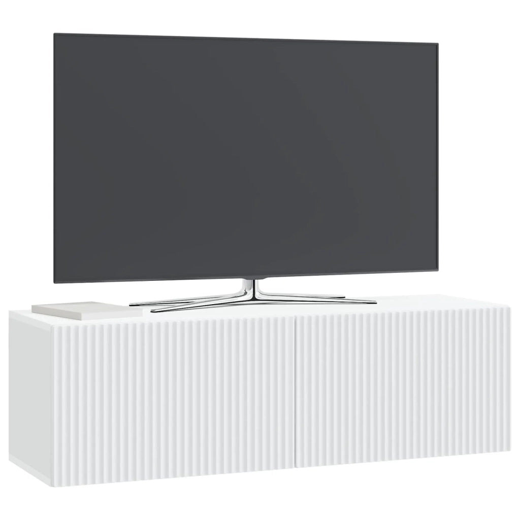 Mobile Porta TV da Muro Bianco 98 x 31 x 30 cm 898555