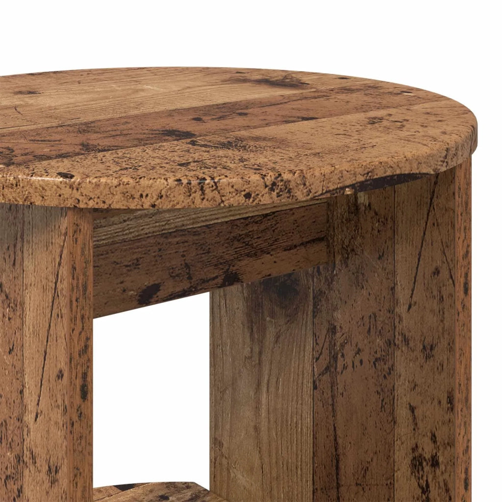 Mobile laterale Legno vecchio 40 x 40 x 75 cm 899841
