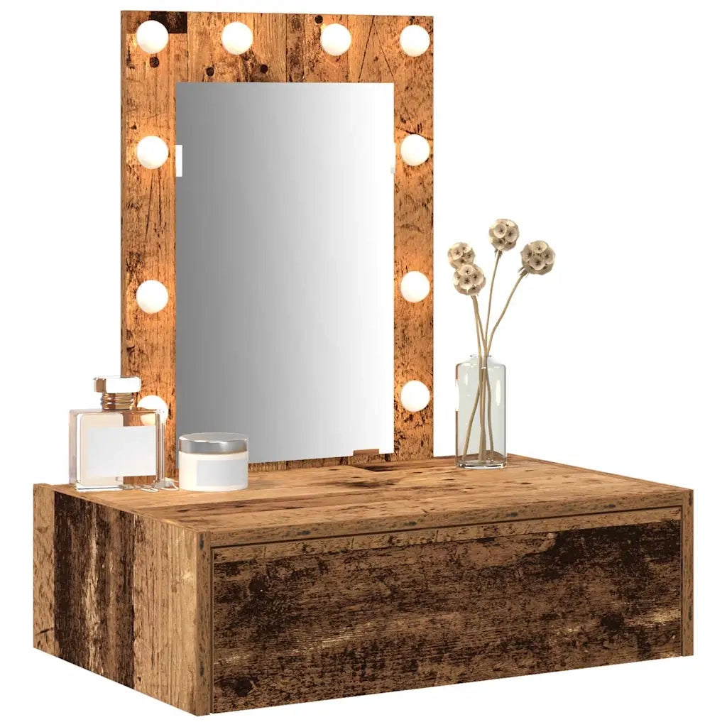 Tavolo da Trucco Marrone 60 x 40 x 70 cm Legno ingegnerizzato 865224