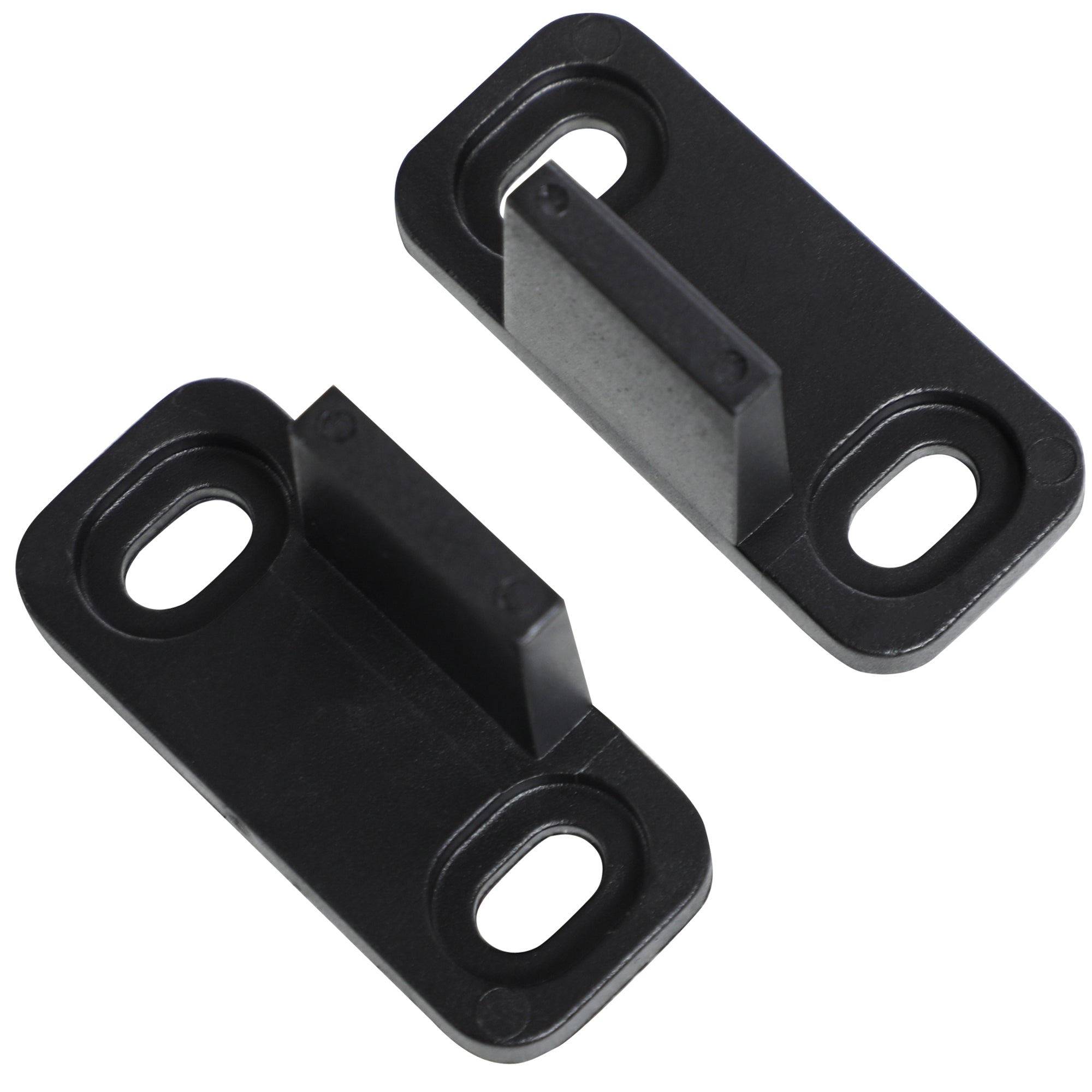 Kit Porta Scorrevole 200x40x0,6 cm con Binari Fermi e Guide in Acciaio Nero