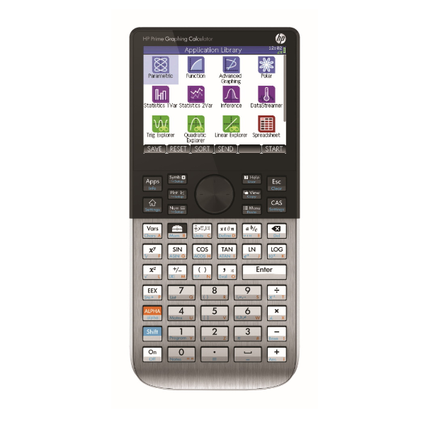Hp prime calcolatrice desktop calcolatrice grafica nero, argento - 2AP18AA
