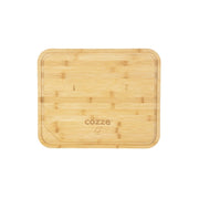 Tagliere in bambù  Ø 430 x 350 x 20 mm  certificata LFGB cozze by Ezooza