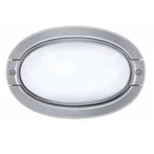 LAMPADA DA PARETE ELISSA OV E27 ARGENTO 12012703 - LAMPADA NON INCLUSA