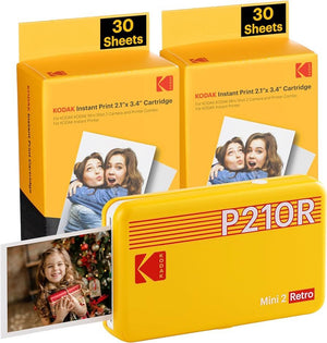 Kodak mini 2 era yellow 2.1x3.4 + 60sheets - 0192143003953