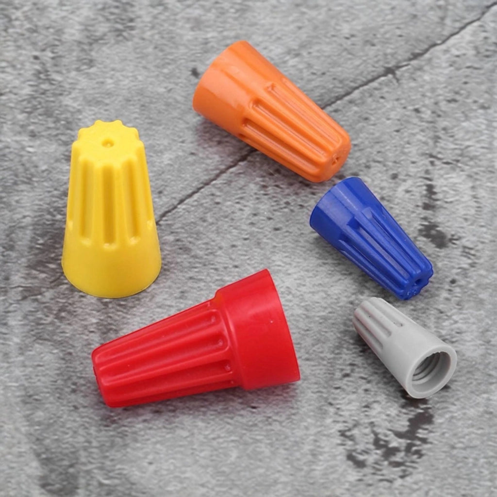 Set 158pz Connettori a Vite per Cavi Elettrici – Cappucci, Tappi, Morsetti e Terminali Isolanti Multicolore W14610